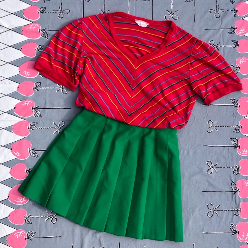 Vintage 90s Pleated Tennis Skirt